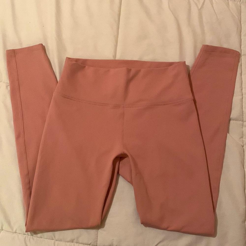 Fabletics Pink/Blush leggings size small! High control waist, $5.95 ship! - Picture 1 of 5